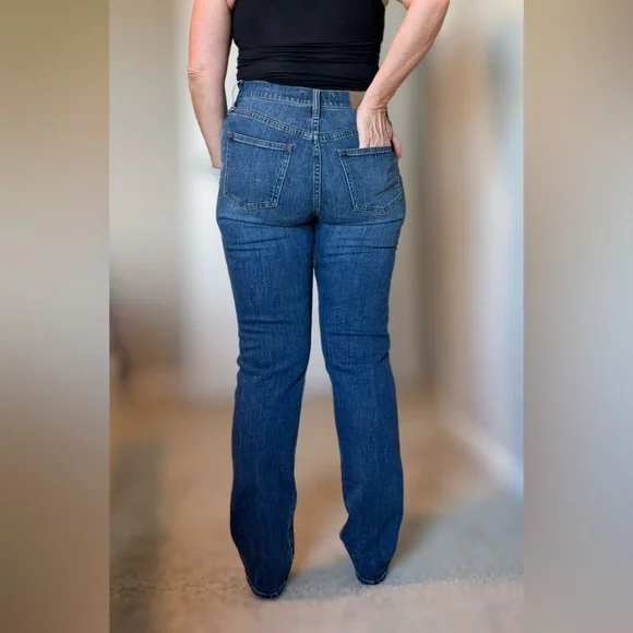 Madewell High Rise Blue Jeans - Picture 5 of 16